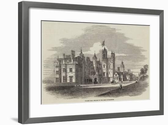 Worsley Hall, the Seat of the Earl of Ellesmere-Samuel Read-Framed Giclee Print