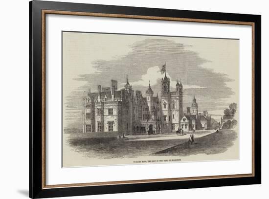 Worsley Hall, the Seat of the Earl of Ellesmere-Samuel Read-Framed Giclee Print