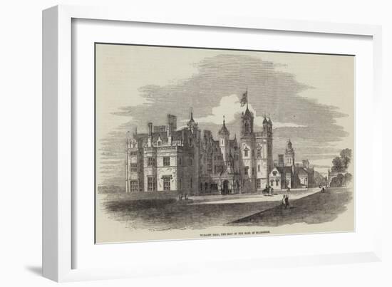 Worsley Hall, the Seat of the Earl of Ellesmere-Samuel Read-Framed Giclee Print