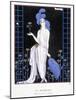 Worth Evening Dress, “ the Good Tone Gazette ”, 1922-Georges Barbier-Mounted Giclee Print