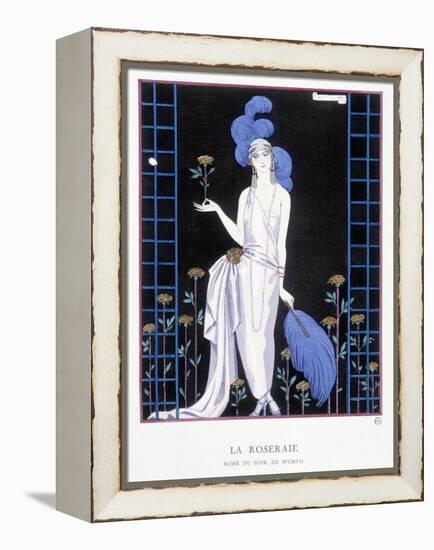 Worth Evening Dress, “ the Good Tone Gazette ”, 1922-Georges Barbier-Framed Premier Image Canvas