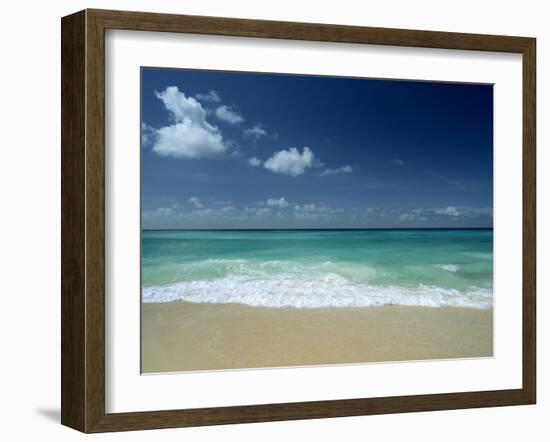 Worthing Beach, Christ Church, Barbados, West Indies-Robert Francis-Framed Photographic Print