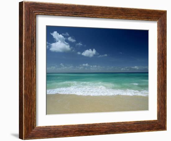 Worthing Beach, Christ Church, Barbados, West Indies-Robert Francis-Framed Photographic Print