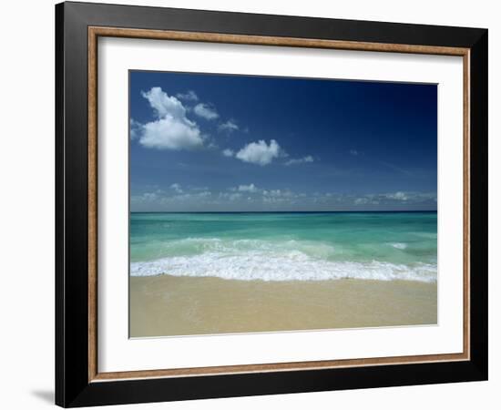 Worthing Beach, Christ Church, Barbados, West Indies-Robert Francis-Framed Photographic Print