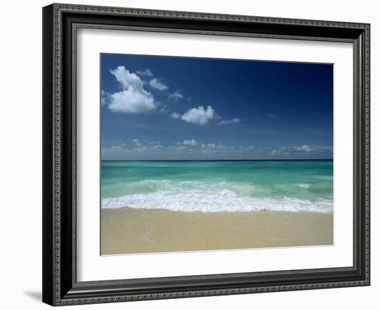 Worthing Beach, Christ Church, Barbados, West Indies-Robert Francis-Framed Photographic Print