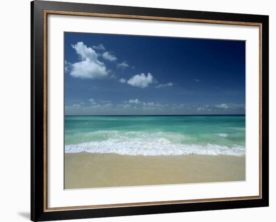 Worthing Beach, Christ Church, Barbados, West Indies-Robert Francis-Framed Photographic Print