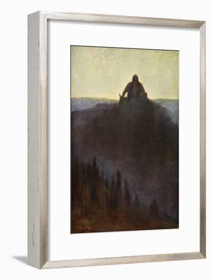'Wotan Waits in Valhalla for the End with his Broken Spear', 1906-Unknown-Framed Giclee Print