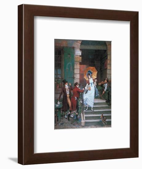 Would You Do Us the Honor?-Pierre Outin-Framed Art Print