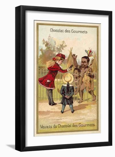 Would You Like Some Chocolat Des Gourmets?-null-Framed Giclee Print