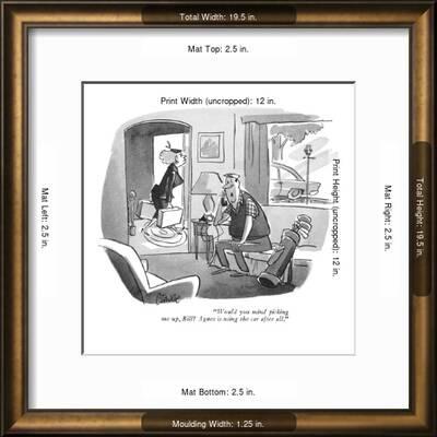Would You Mind Picking Me Up Bill Agnes Is Using The Car After All New Yorker Cartoon Premium Giclee Print Claude Smith Art Com Would You Mind Picking Me Up Bill Agnes Is Using The Car After All New Yorker Cartoon Premium Giclee Print Claude Smith Art Com