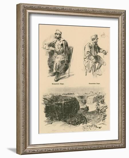 Wounded Hungarians, Shot Down in Russian Poland-Wilhelm Gause-Framed Giclee Print