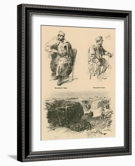 Wounded Hungarians, Shot Down in Russian Poland-Wilhelm Gause-Framed Giclee Print