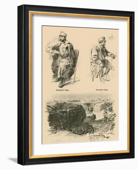 Wounded Hungarians, Shot Down in Russian Poland-Wilhelm Gause-Framed Giclee Print