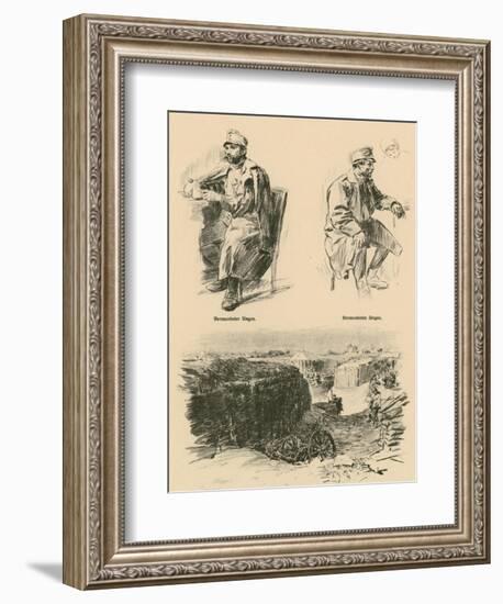 Wounded Hungarians, Shot Down in Russian Poland-Wilhelm Gause-Framed Giclee Print