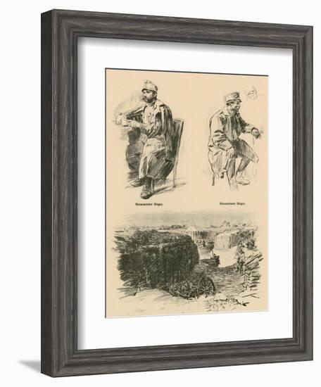 Wounded Hungarians, Shot Down in Russian Poland-Wilhelm Gause-Framed Giclee Print