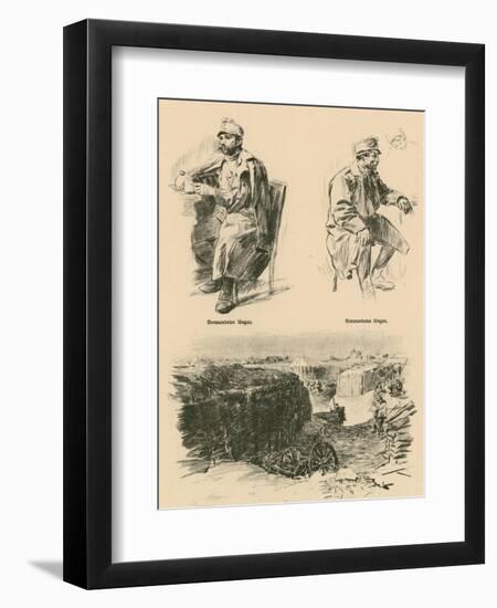 Wounded Hungarians, Shot Down in Russian Poland-Wilhelm Gause-Framed Giclee Print