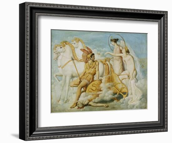 Wounded Venus-Jean-Auguste-Dominique Ingres-Framed Giclee Print