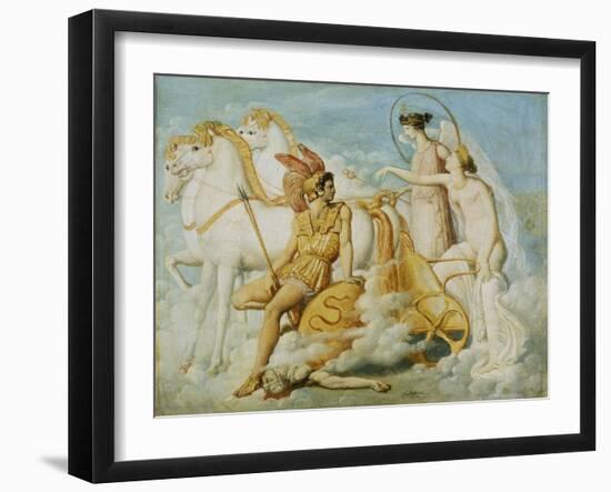 Wounded Venus-Jean-Auguste-Dominique Ingres-Framed Giclee Print