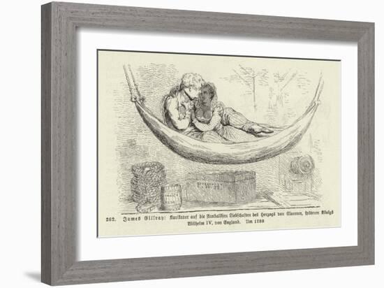 Wouski-James Gillray-Framed Giclee Print