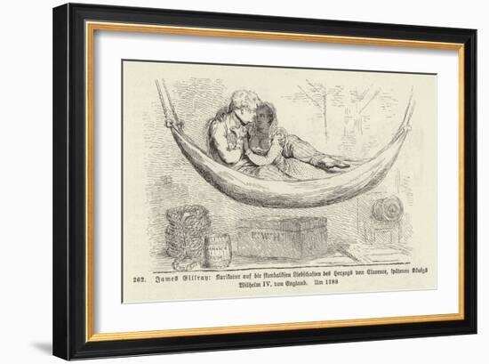 Wouski-James Gillray-Framed Giclee Print