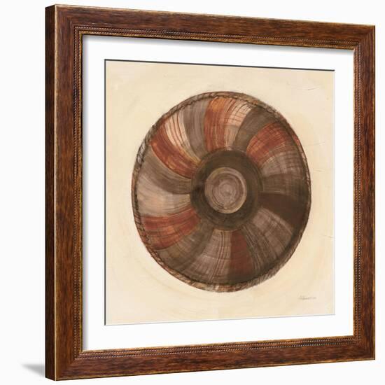 Woven Beauty II Dark-Albena Hristova-Framed Art Print