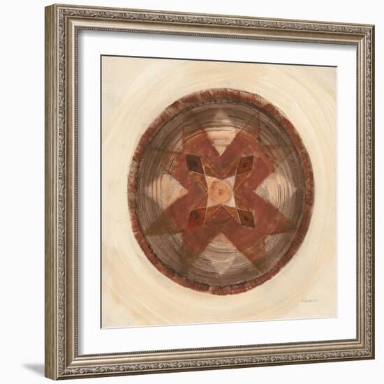 Woven Beauty III Dark-Albena Hristova-Framed Art Print