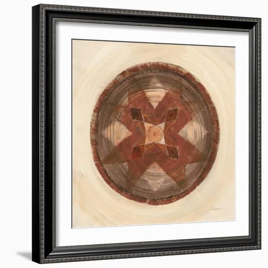 Woven Beauty III Dark-Albena Hristova-Framed Art Print