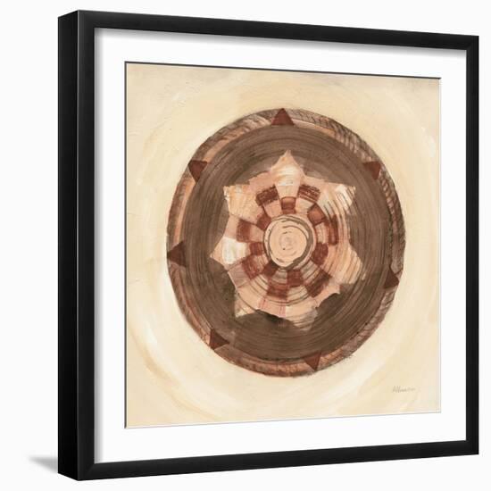 Woven Beauty IV Dark-Albena Hristova-Framed Art Print