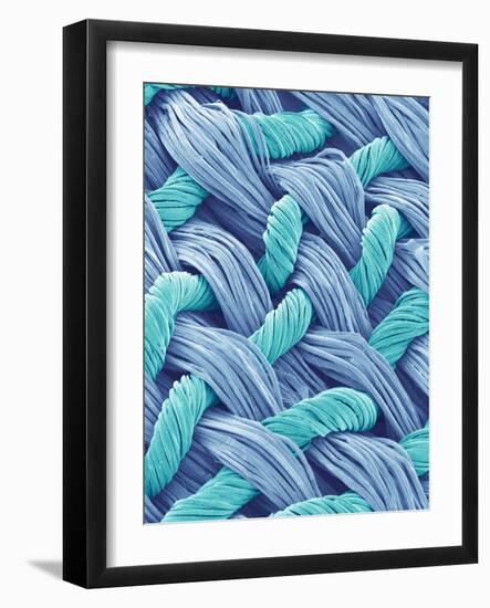 Woven Fabric, SEM-Susumu Nishinaga-Framed Photographic Print