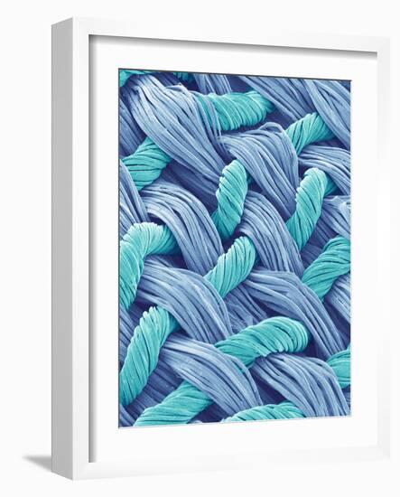 Woven Fabric, SEM-Susumu Nishinaga-Framed Photographic Print