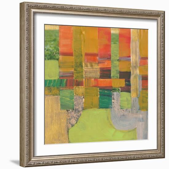 Woven Flags II-Jarman Fagalde-Framed Art Print