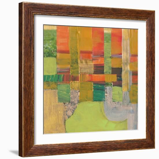 Woven Flags II-Jarman Fagalde-Framed Art Print