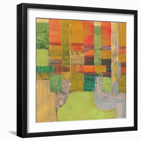 Woven Flags II-Jarman Fagalde-Framed Art Print