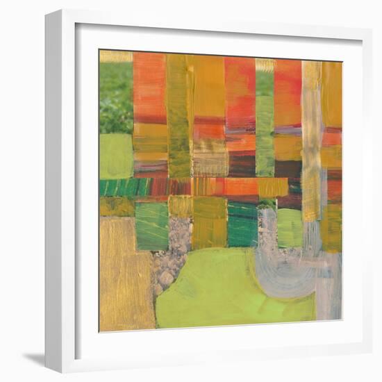 Woven Flags II-Jarman Fagalde-Framed Art Print