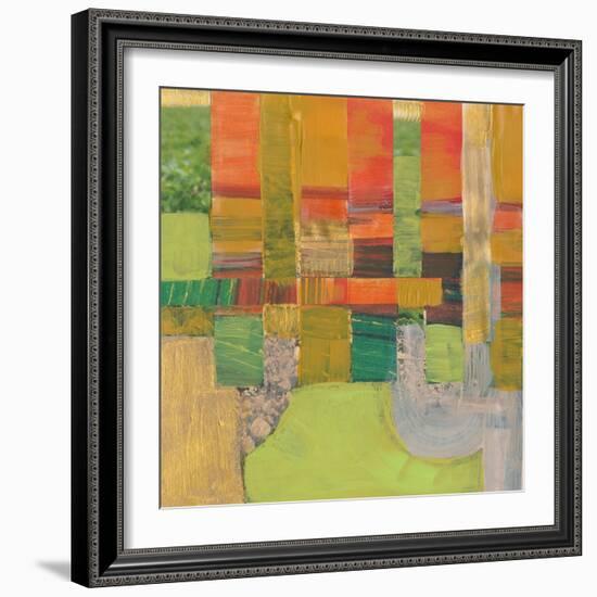 Woven Flags II-Jarman Fagalde-Framed Art Print