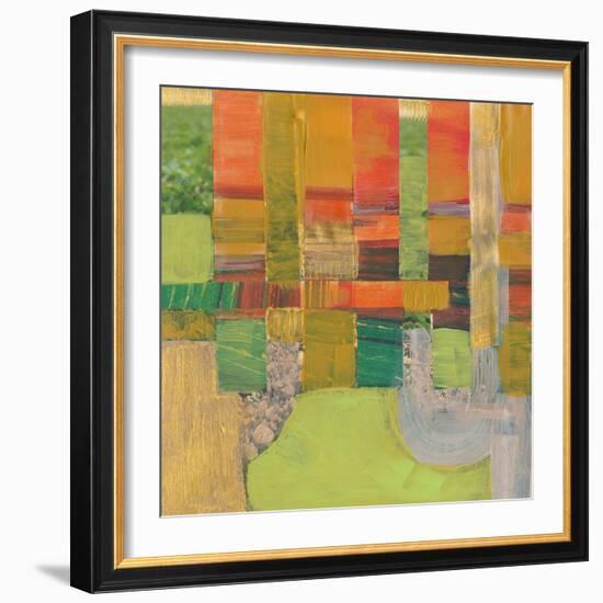 Woven Flags II-Jarman Fagalde-Framed Art Print