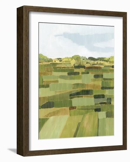 Woven Pasture II-Grace Popp-Framed Art Print