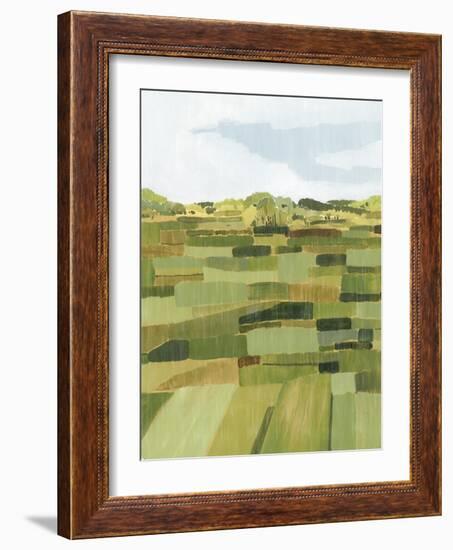 Woven Pasture II-Grace Popp-Framed Art Print