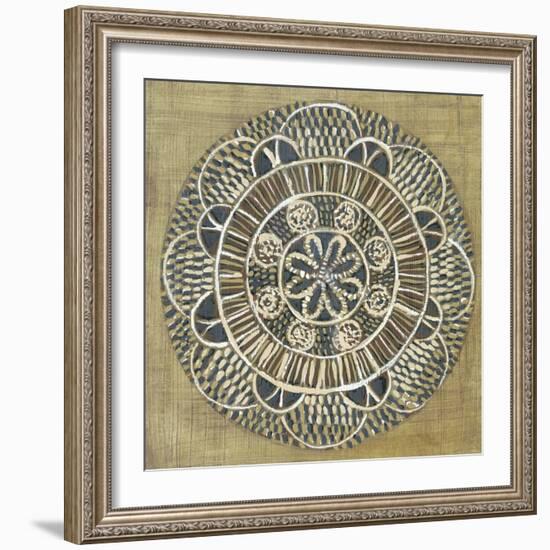 Woven Round II-Chariklia Zarris-Framed Art Print