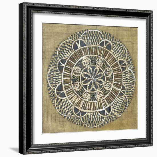 Woven Round II-Chariklia Zarris-Framed Art Print