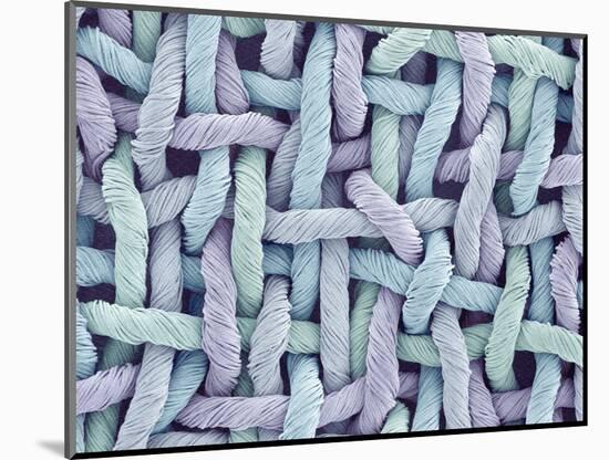 Woven Synthetic Fabric-Micro Discovery-Mounted Photographic Print