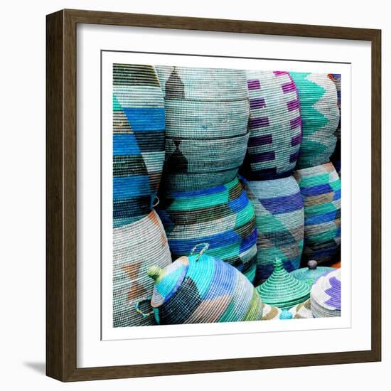 Woven Togehter 1-Sheldon Lewis-Framed Art Print