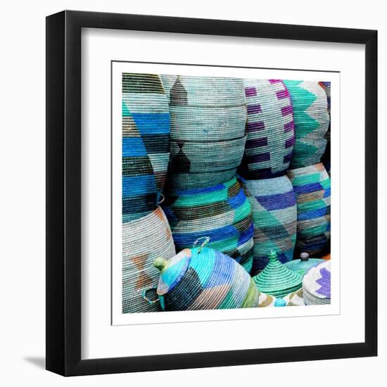 Woven Togehter 1-Sheldon Lewis-Framed Art Print