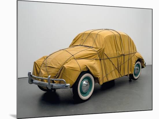 Wrapped Beetle, 1963/2014-Christo-Mounted Art Print