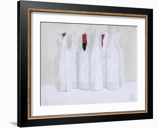 Wrapped Bottles 3, 2003-Lincoln Seligman-Framed Giclee Print