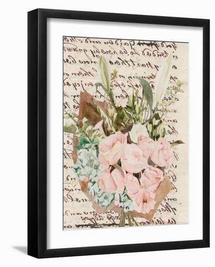 Wrapped Bouquet II-Melissa Wang-Framed Art Print