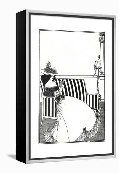 Wrapper of Catalogue of Rare Books-Aubrey Beardsley-Framed Premier Image Canvas
