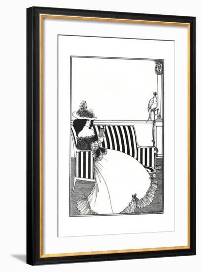 Wrapper of Catalogue of Rare Books-Aubrey Beardsley-Framed Giclee Print