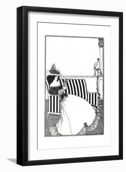 Wrapper of Catalogue of Rare Books-Aubrey Beardsley-Framed Giclee Print