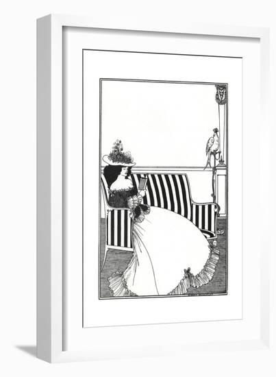 Wrapper of Catalogue of Rare Books-Aubrey Beardsley-Framed Giclee Print